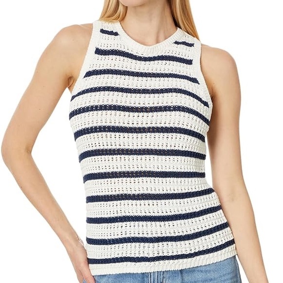 Madewell Tops - Madewell Striped Knit Tank Top